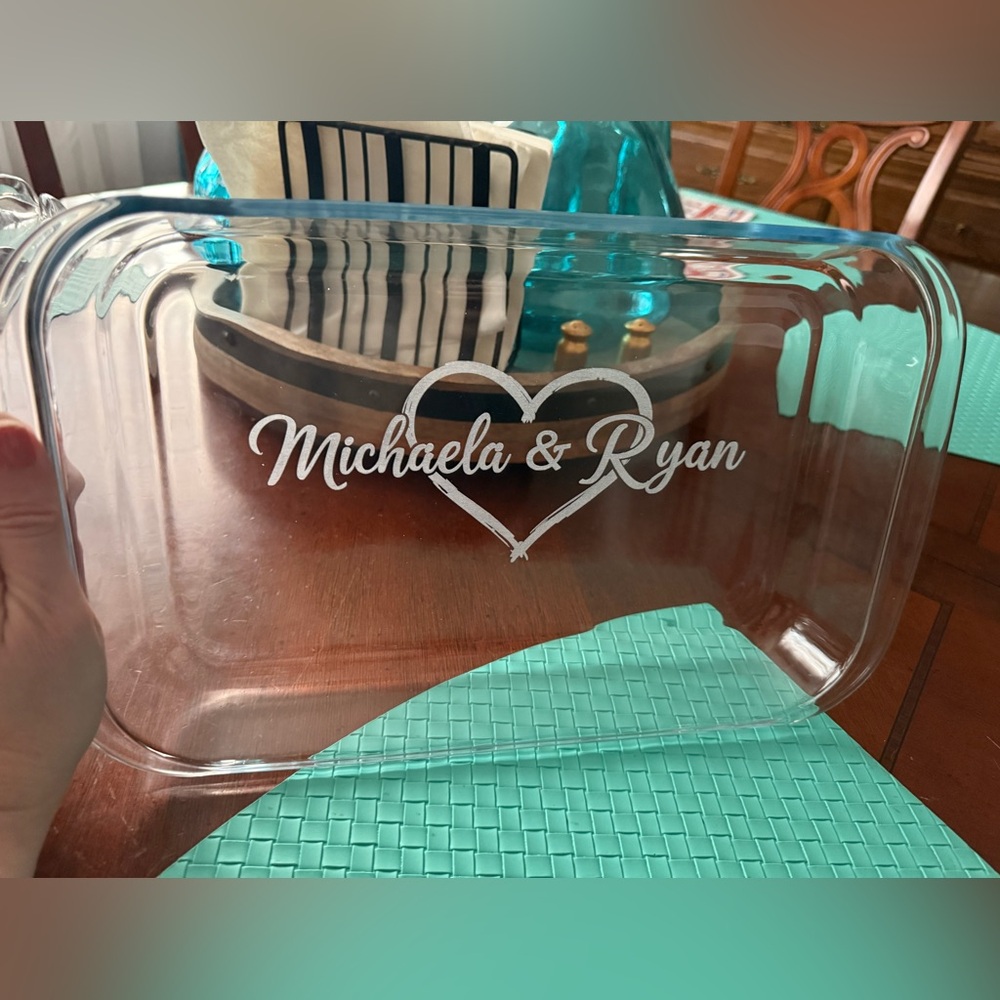 Custom 2 Quart Baking Dish